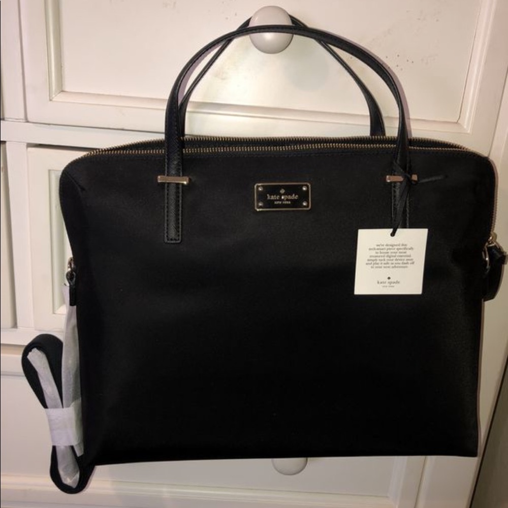 BRAND NEW Kate Spade ♠️ Laptop Bag - Black